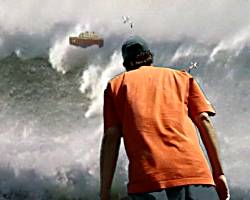 Same picture with giant wave replacing the sky.