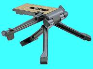 Velbon mini-tripod.