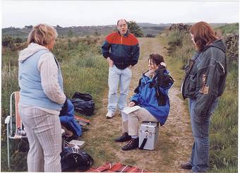 The making of 'Sinking'.