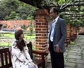 Yvonne and Keith meet in the park.